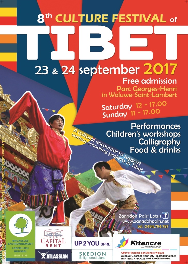 Poster Festival Cultural Tibet 2017