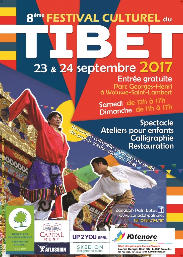 Poster Festival Cultural Tibet 2017