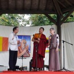 Patrul Rinpoché lors de la 5ème édition du Festival, en 2015